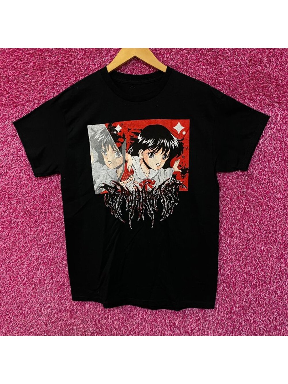 Bad Habits Anime Sword Tshirt size medium